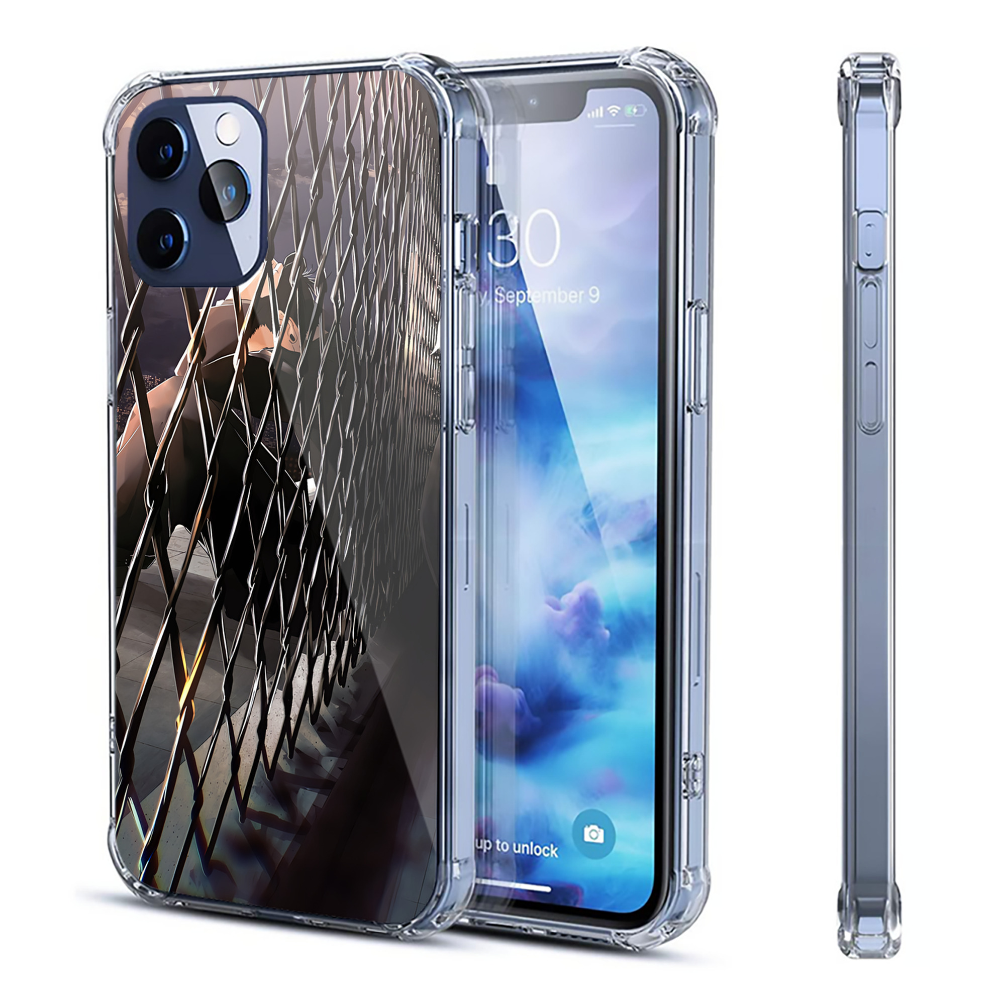 （画像用） SPY×FAMILY间谍家家酒 【iPhone 12シリーズ対応】透明スマホケース（クリアソフトケース）